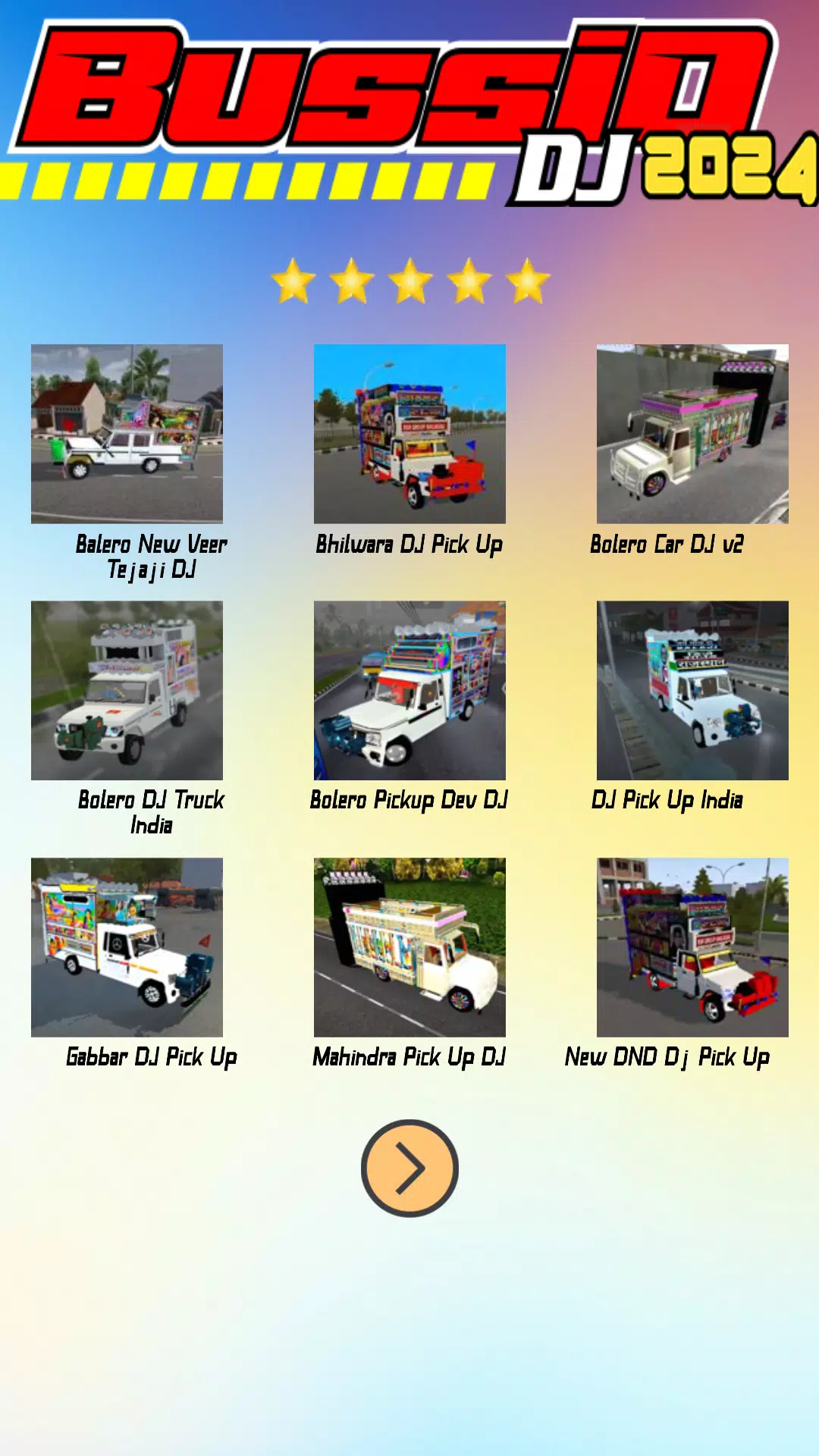 Mod Bussid DJ 2024應用截圖第1張