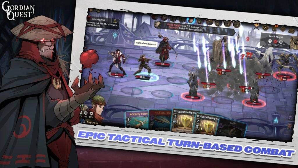 Gordian Quest RPG выходит на Android