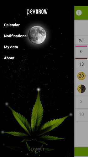 Marijuana Lunar Calendar Zrzut ekranu 1