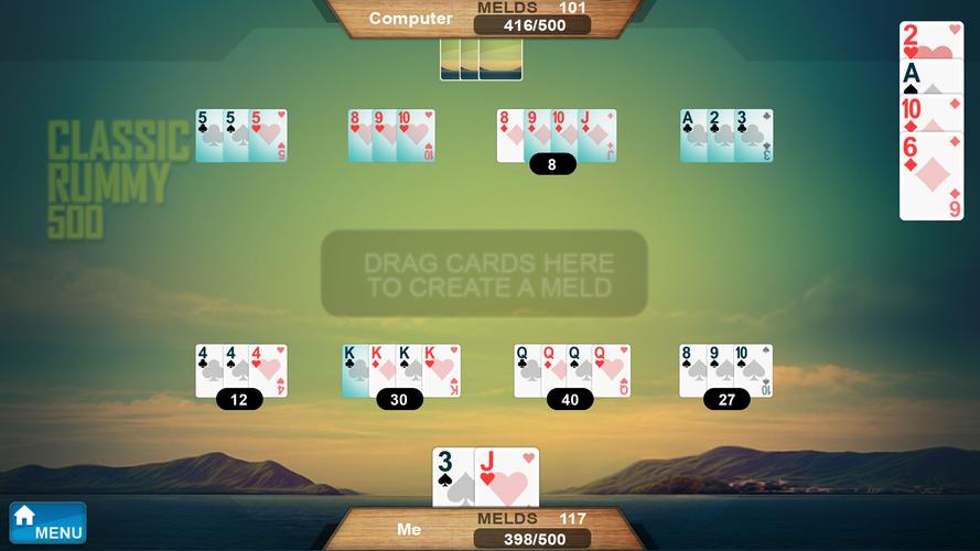 Rummy 500 Screenshot 0