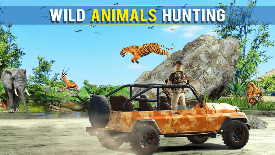 Forest Animal Hunting Games Capture d'écran 1