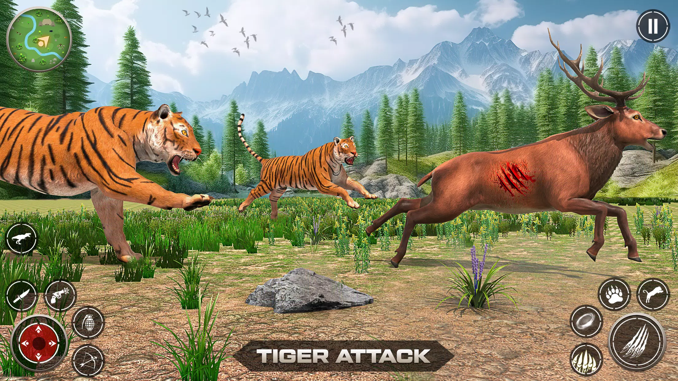 The Tiger Family Simulator 3D Captura de pantalla 2