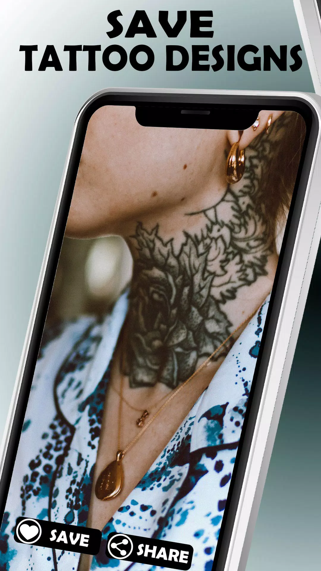 Neck Tattoo Designs 스크린샷 1