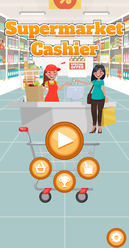 Supermarket Cashier Simulator Tangkapan skrin 0