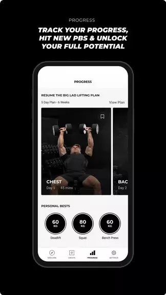 Gymshark Training: Fitness App ဖန်သားပြင်ဓာတ်ပုံ 3