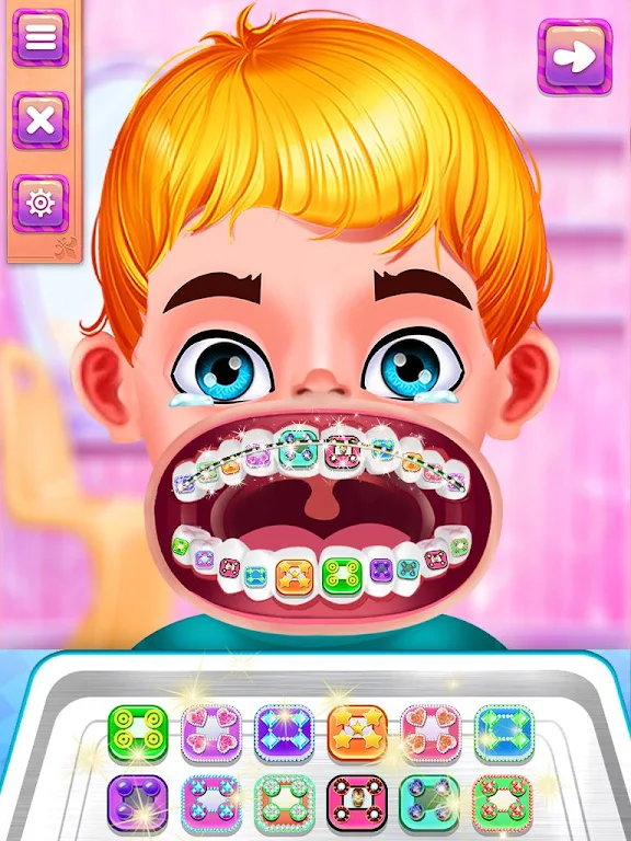 Mouth care doctor dentist game স্ক্রিনশট 1