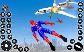 Spider Fighter Man: Rope Hero স্ক্রিনশট 1