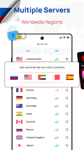 Russia VPN: Get Moscow IP Zrzut ekranu 1