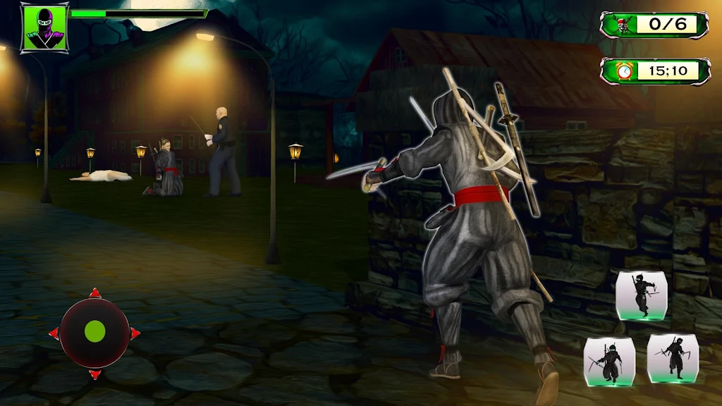 Ninja Hero Assassin Samurai Pirate Fight Shadow ภาพหน้าจอ 2