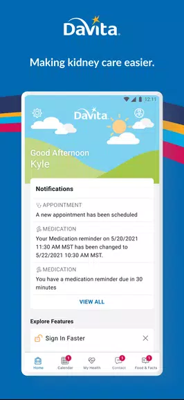 DaVita Care Connect スクリーンショット 0