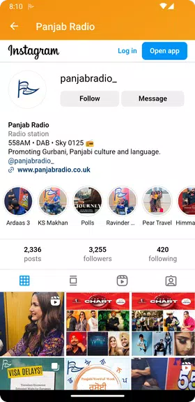 PANJAB RADIO Ảnh chụp màn hình 2