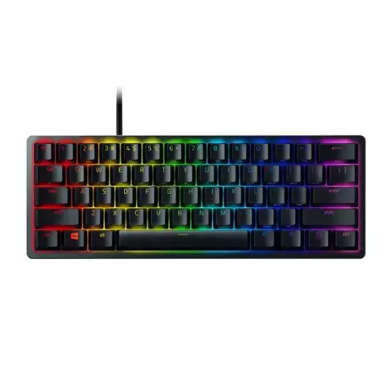 Razer - Huntsman Mini 60% Tastiera da gioco Switch Optical Switch con Chroma RGB Retrolighting - Black