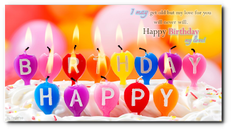 Happy Birthday Wishes Messages Schermafbeelding 2