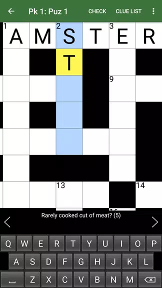 Cryptic Crossword Lite Zrzut ekranu 3