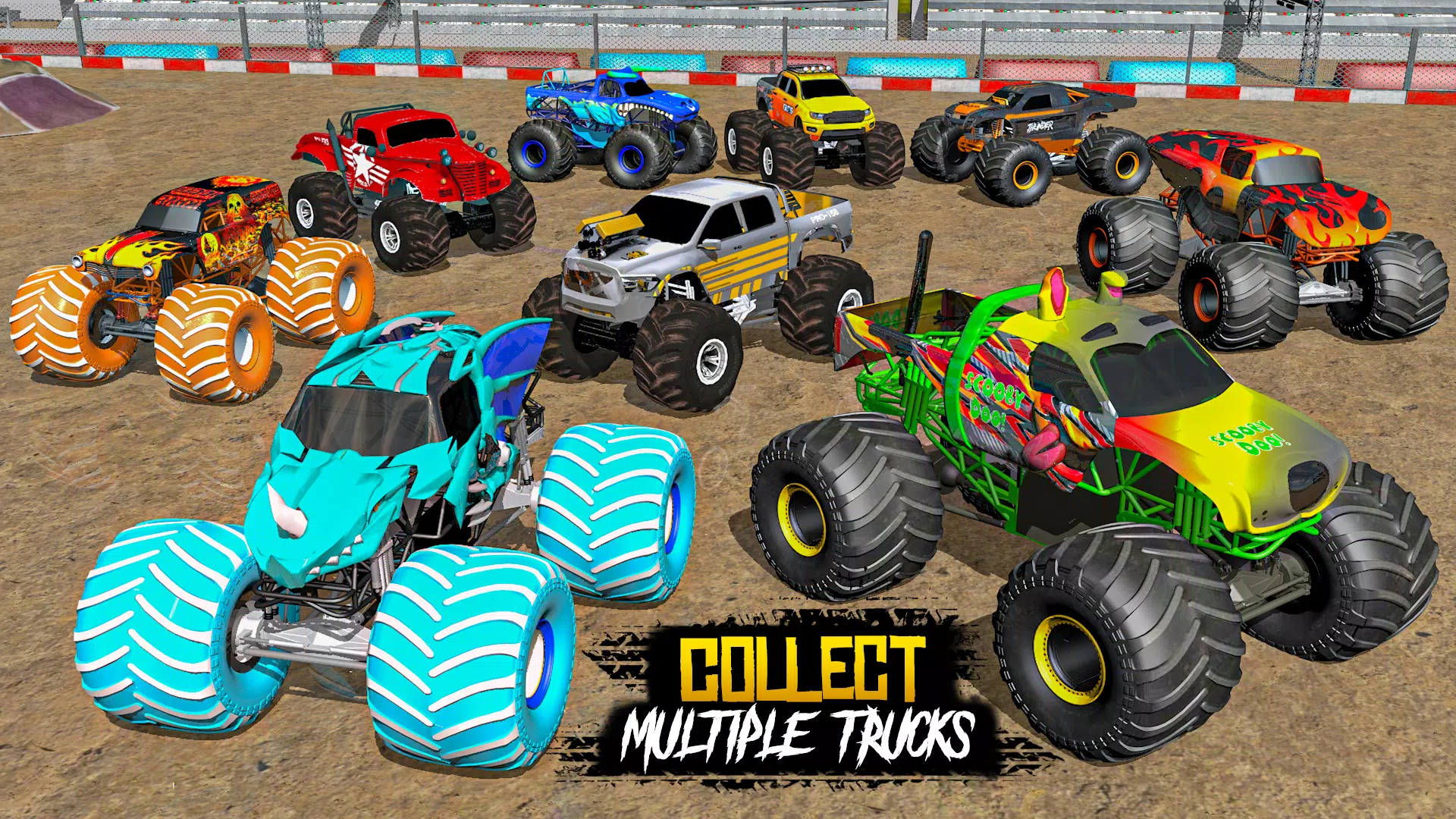 Monster Truck 4x4 Racing Games應用截圖第1張