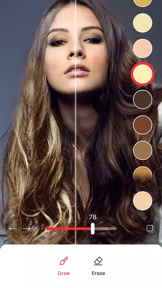 Hair Color Changer: Change you Screenshot 0