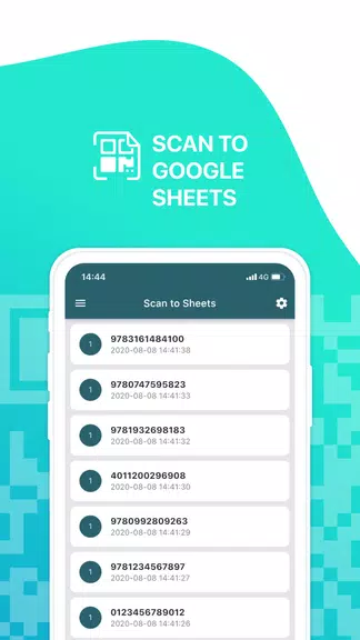 Sheetify:Scan to Google Sheets স্ক্রিনশট 0