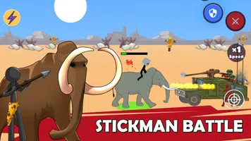 Age of Stickman Battle of Empires Schermafbeelding 3