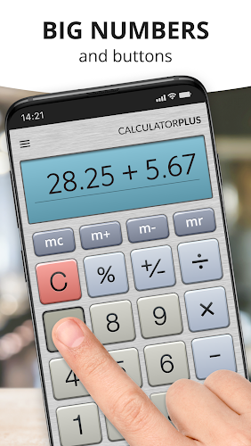 Calculator Plus ဖန်သားပြင်ဓာတ်ပုံ 2