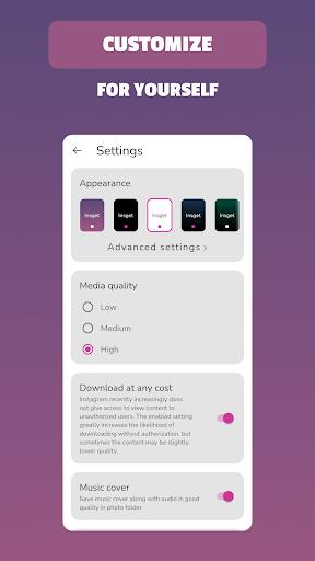 Insget - Instagram Downloader应用截图第3张