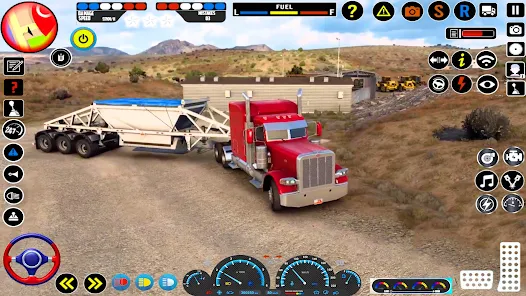 American Cargo Truck Games Sim Screenshot 2