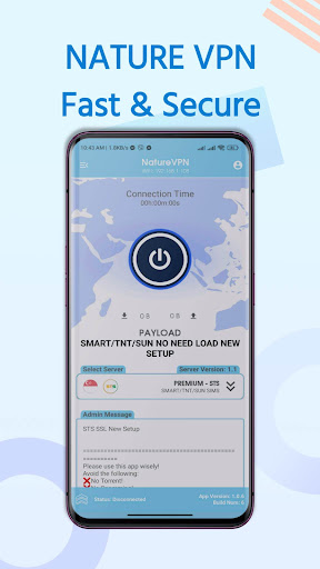 NatureVPN ဖန်သားပြင်ဓာတ်ပုံ 2