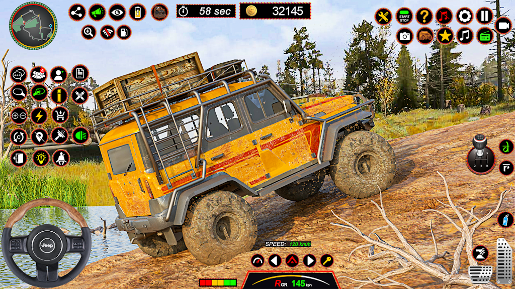 4x4 Jeep Driving Offroad Games應用截圖第0張