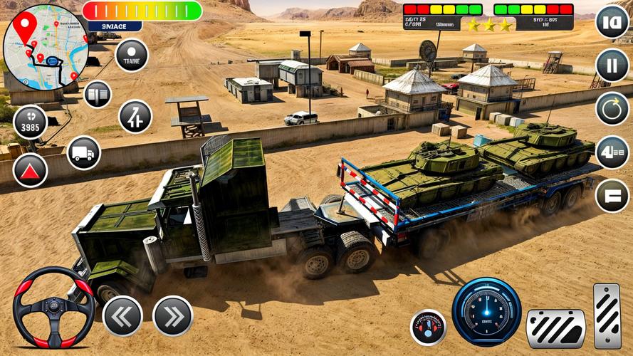 Army Transport Tank Ship Games Tangkapan skrin 3