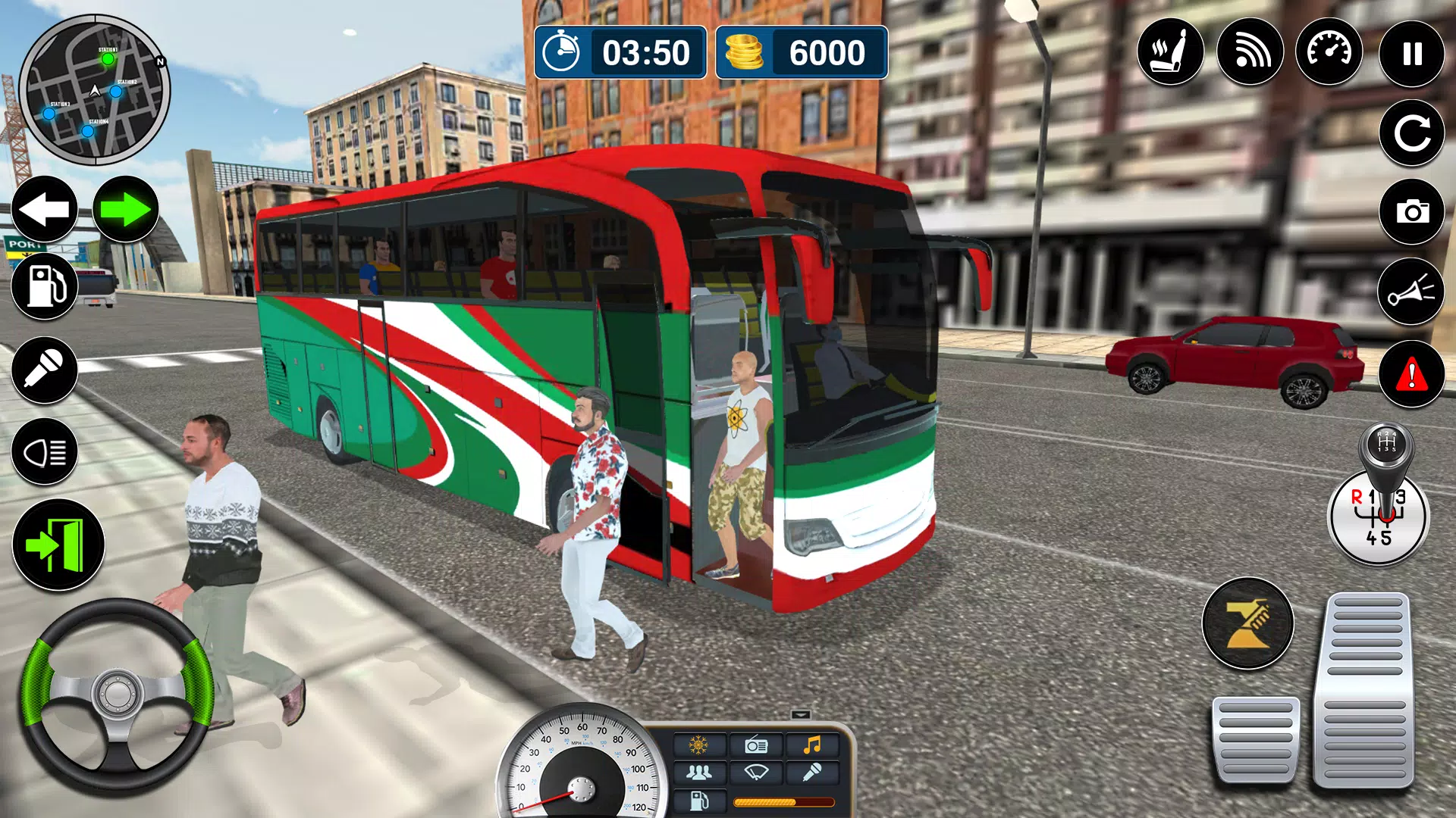 City Bus Steer Challenge Captura de tela 3