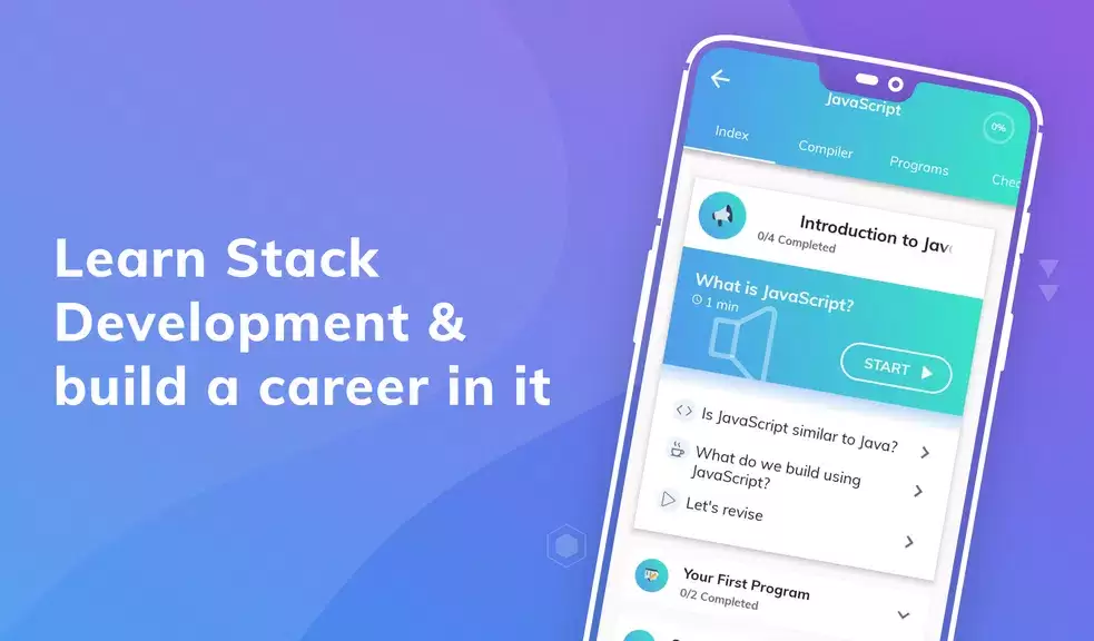 Learn Full Stack Development Capture d'écran 2