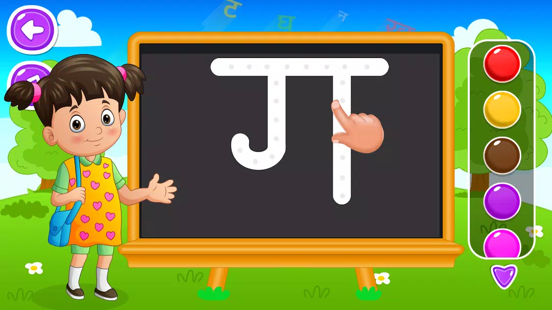 Hindi Alphabets Learning Скриншот 2