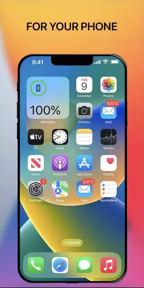 Schermata iCenter iOS 16: X - Status Bar 2