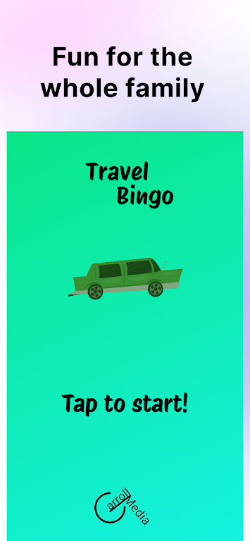 Travel Bingo - Road trip bingo स्क्रीनशॉट 0