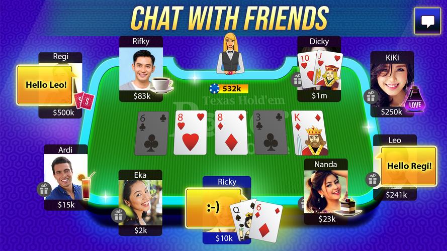 Texas Holdem Poker Online स्क्रीनशॉट 2