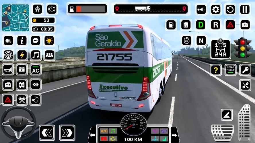 Bus Simulator: City Coach Game Captura de tela 3