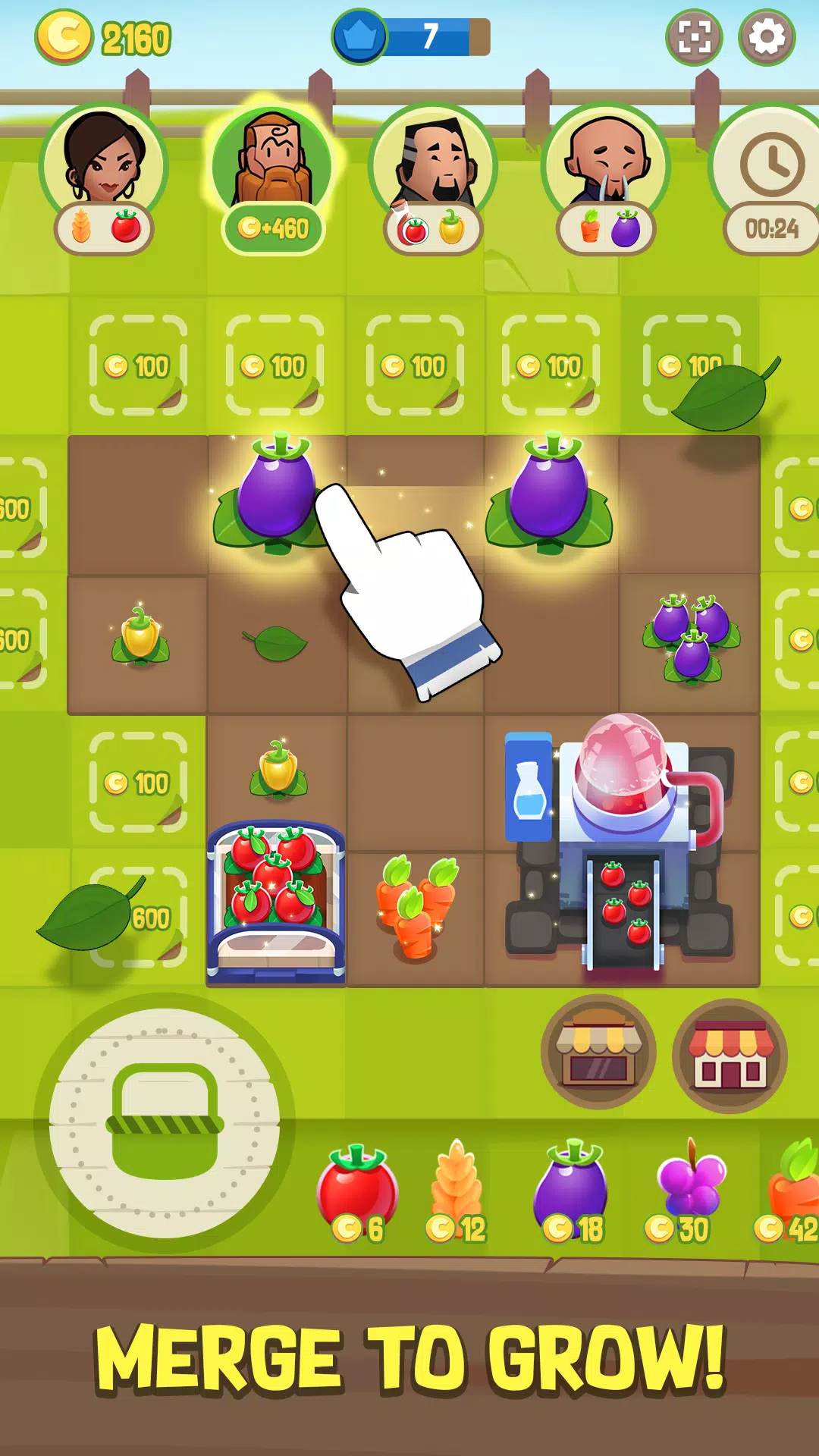 Merge Farm! Скриншот 1