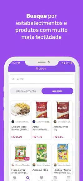 quero delivery: mercado e + Ảnh chụp màn hình 2