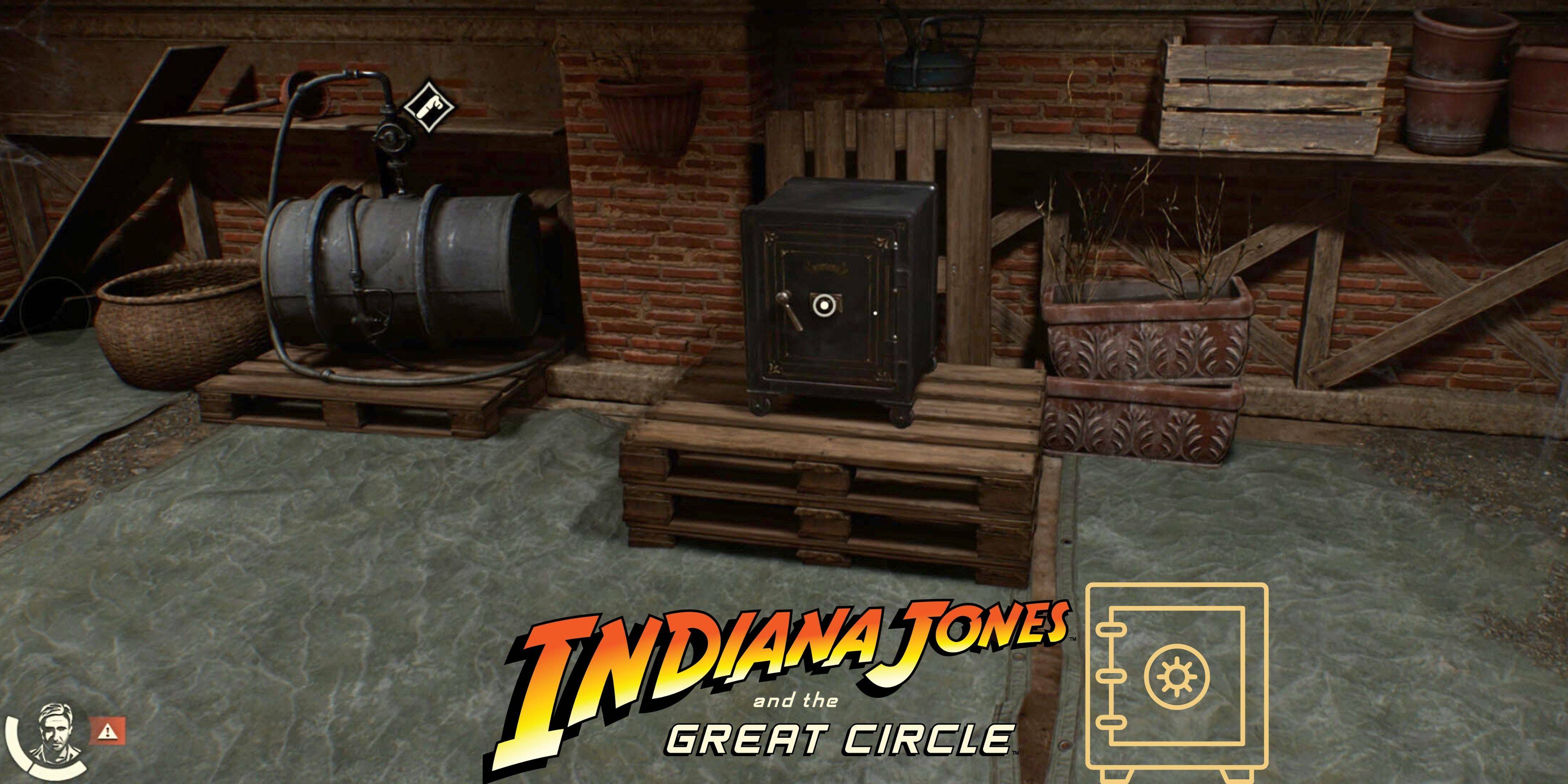 Indiana Jones and the Great Circle: Muzeum Wing Storage Room Safe Code