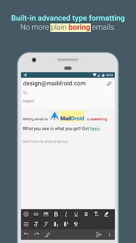 MailDroid -  Email App Zrzut ekranu 3