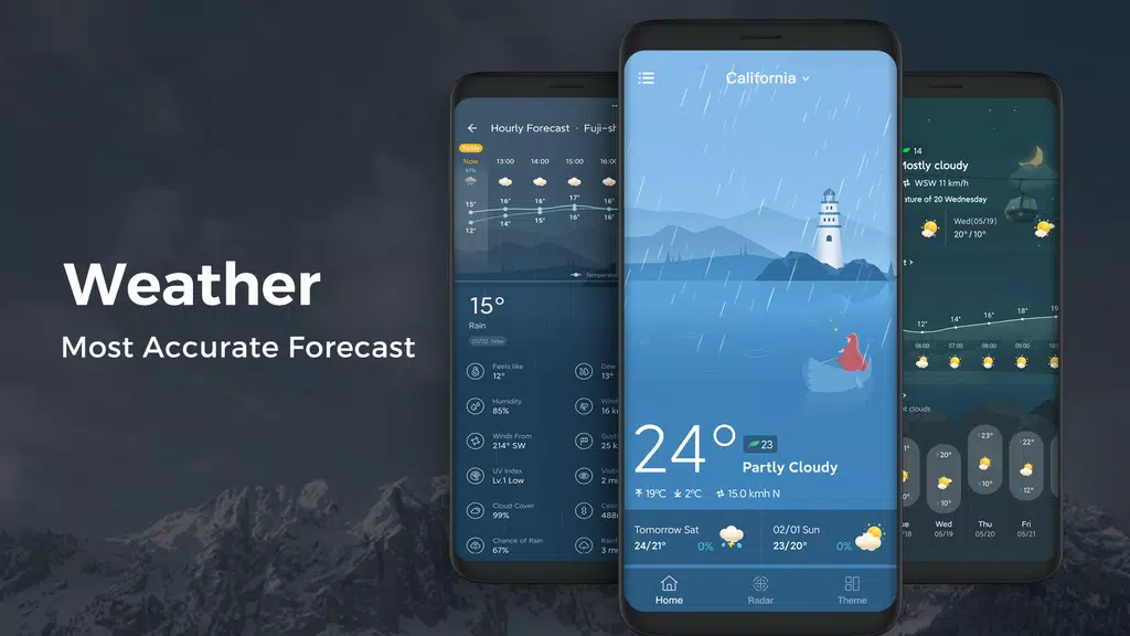 Local Radar Weather Forecast Captura de tela 0