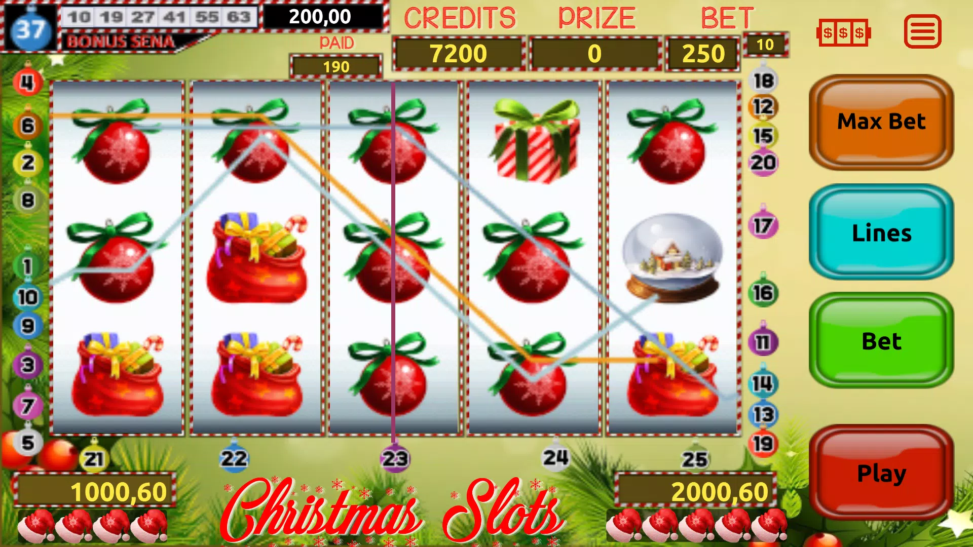 Christmas (Xmas) Slots 스크린샷 3