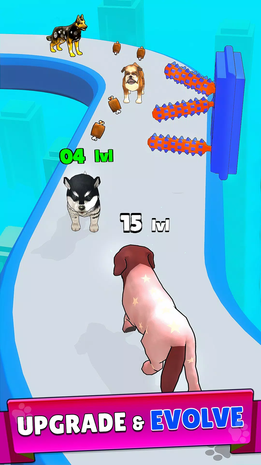 Dog Evolution Run Скриншот 1