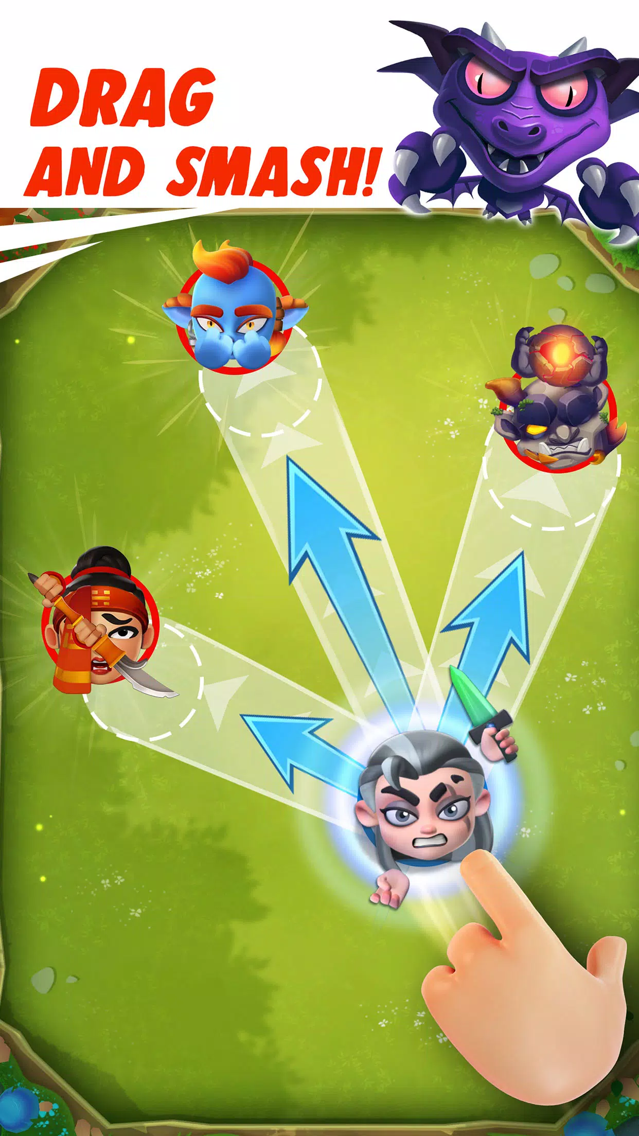 Smashing Four: PvP Hero bump應用截圖第3張