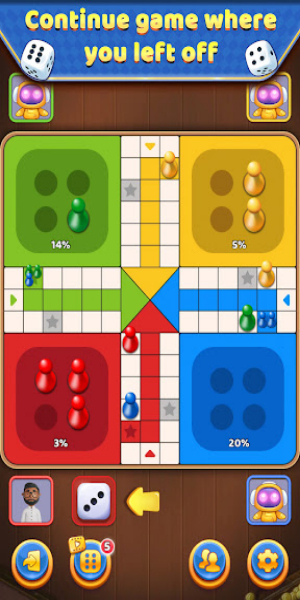 Ludo Offline: Dice Board Game 스크린샷 3