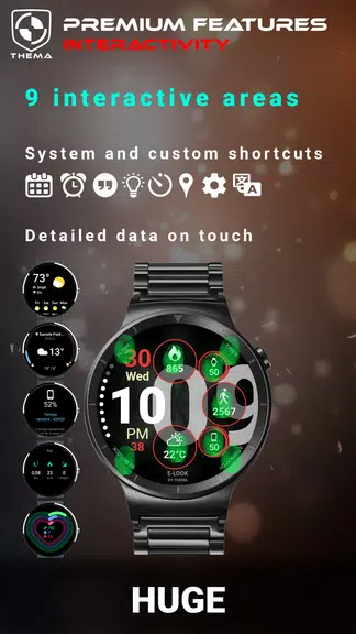 Huge Watch Face Скриншот 2