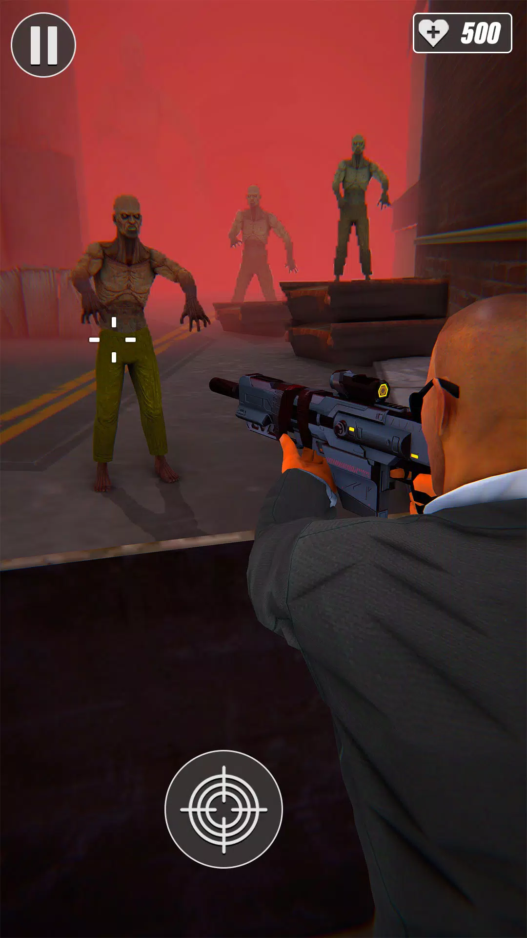 Human Vs Zombies Shooting Captura de pantalla 3