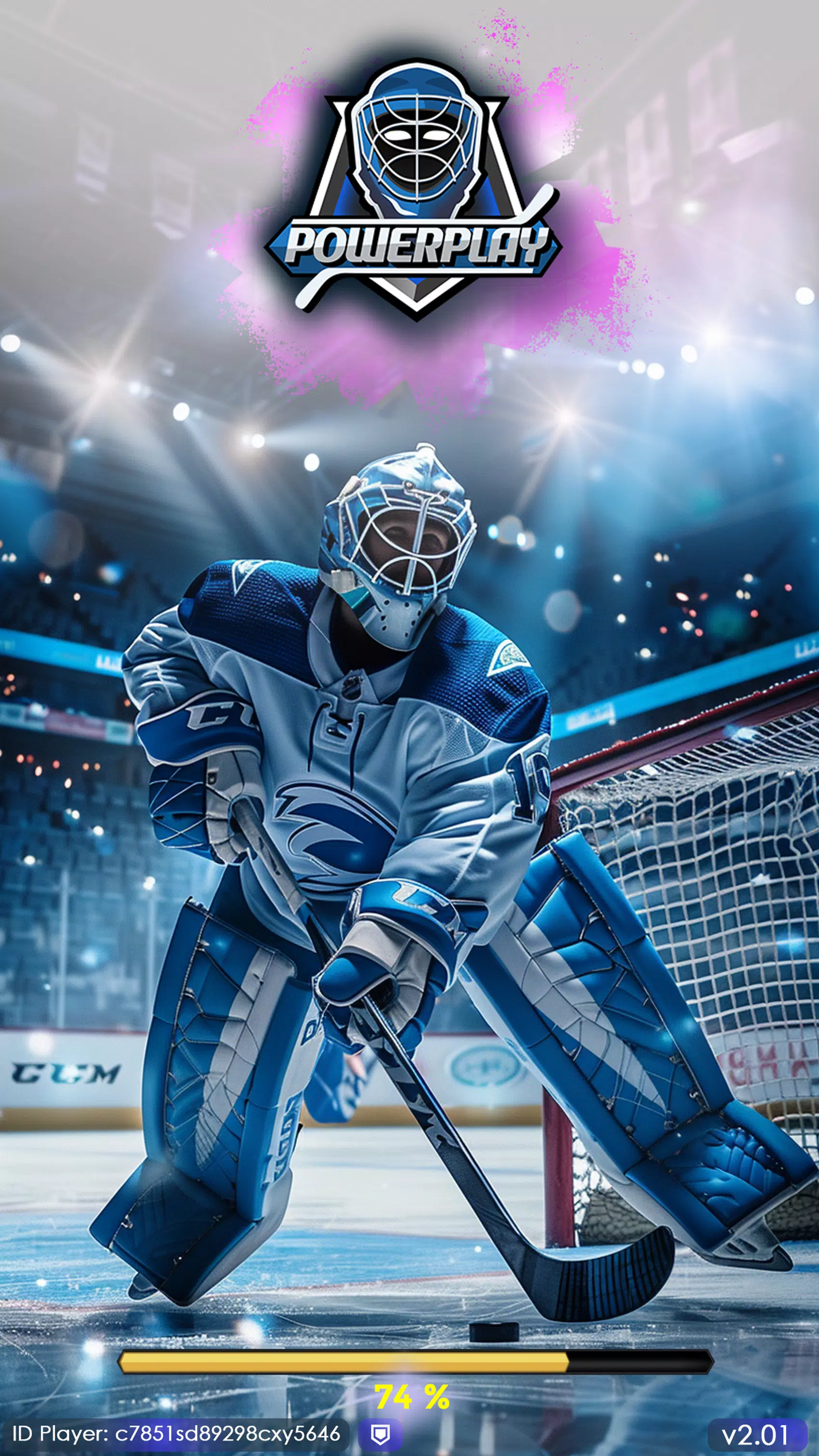 PowerPlay: Ice Hockey PvP Game Captura de tela 0