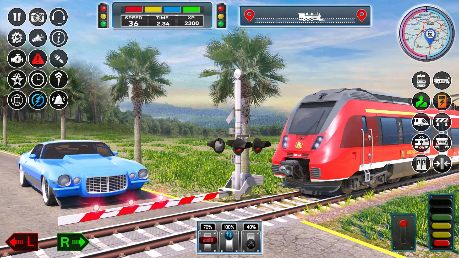 城市火車遊戲 3d 火車遊戲應用截圖第3張