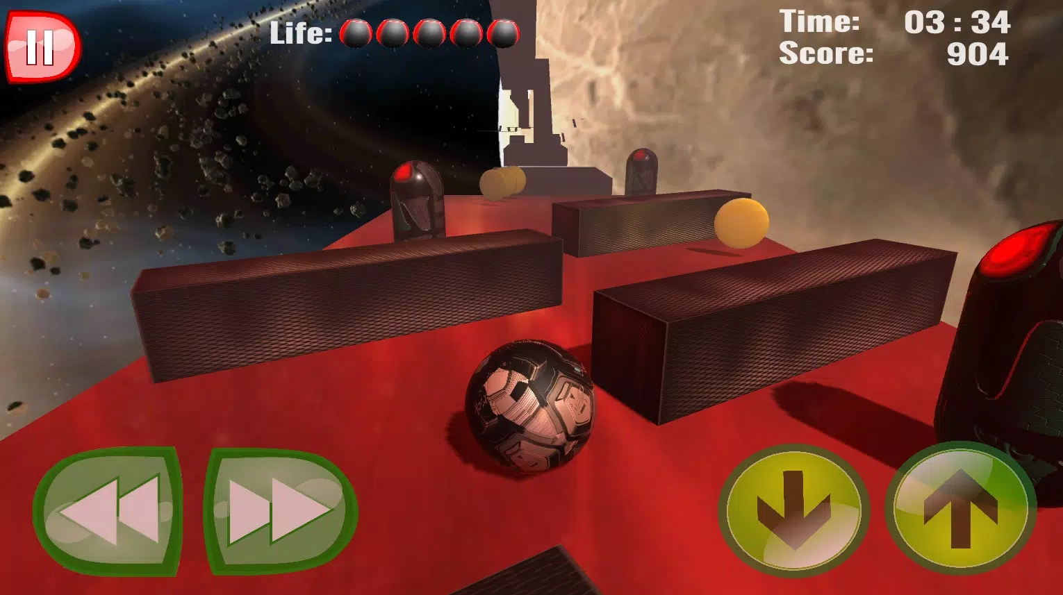 Space Ball: Balance Game ภาพหน้าจอ 0