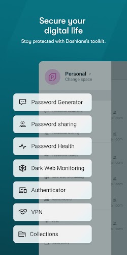 Dashlane - Password Manager Tangkapan skrin 3